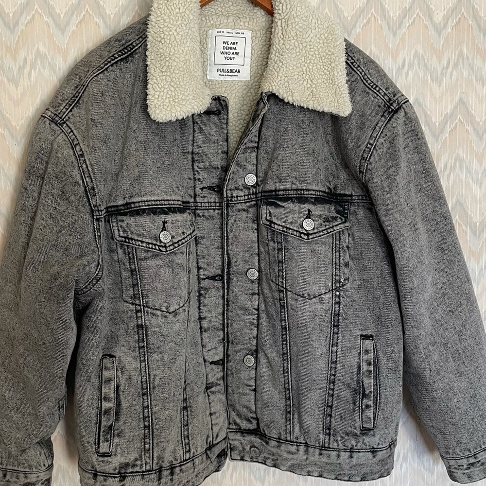ASOS denim and lined jacket